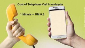 Cost of telephone conversation in malaysia